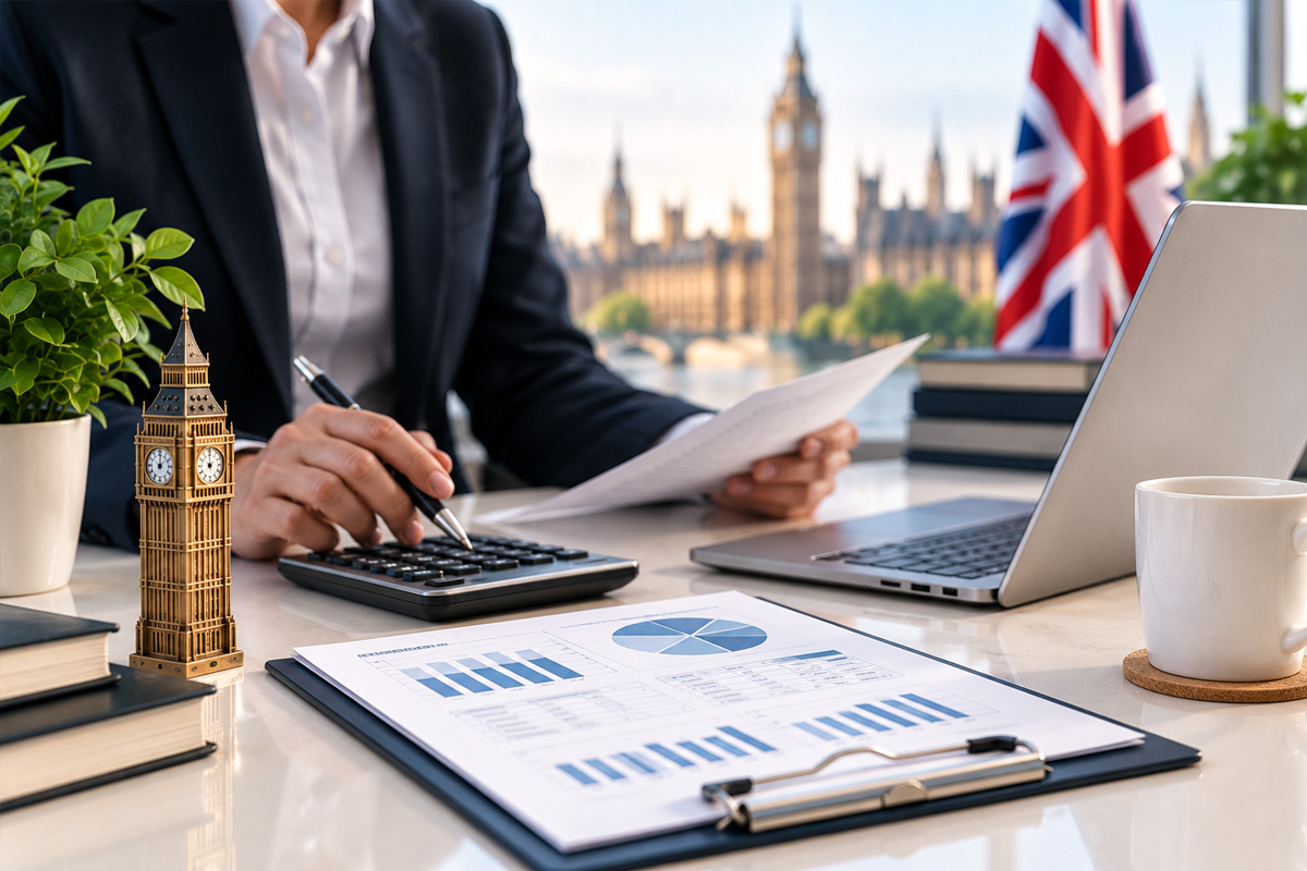 UK VAT advisory accounting support with financial reports and tax documents