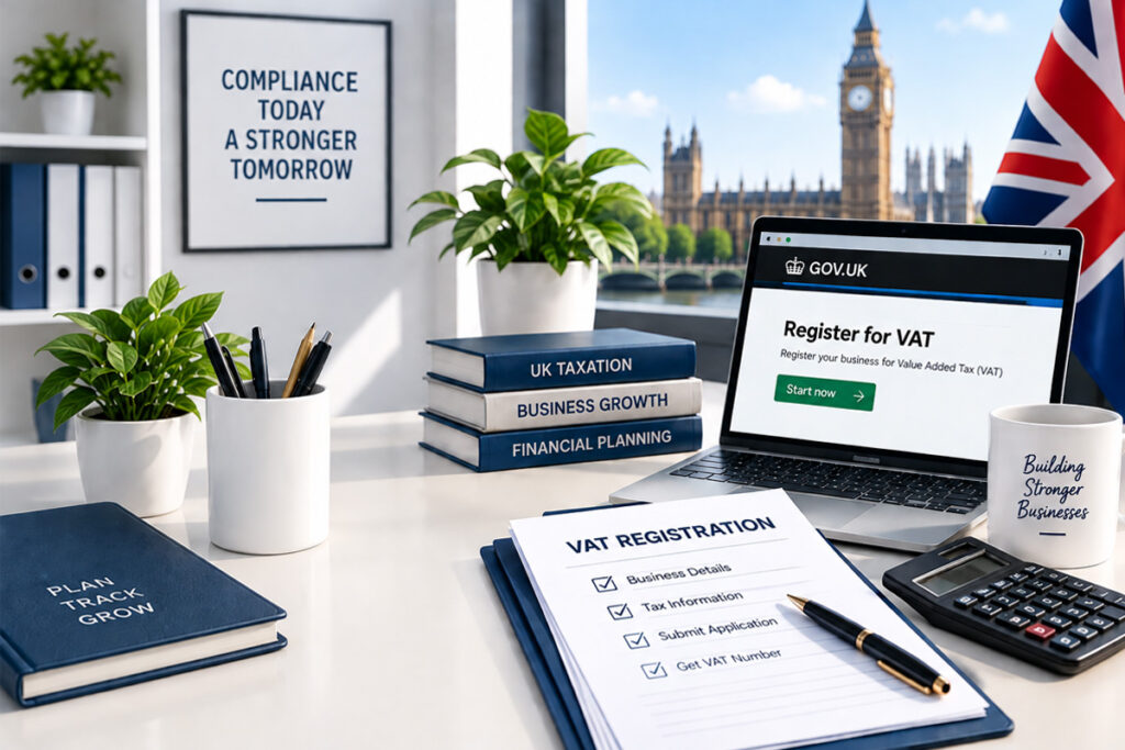 VAT registration UK business support with HMRC documents